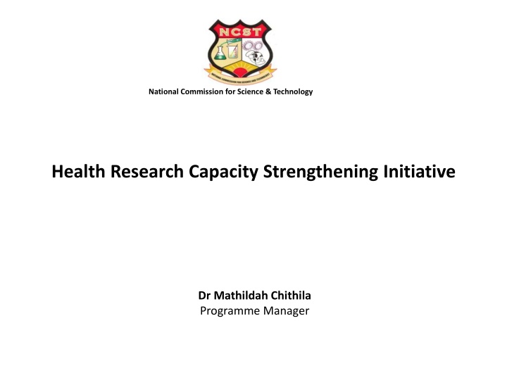 national commission for science technology