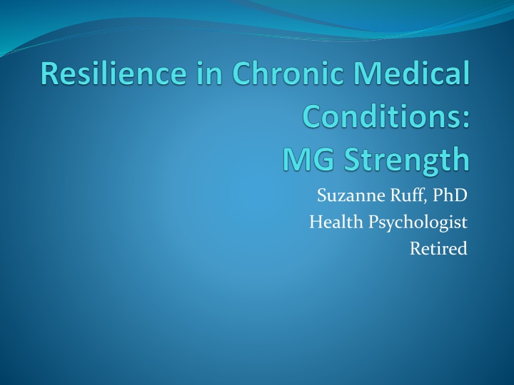 suzanne ruff phd health psychologist