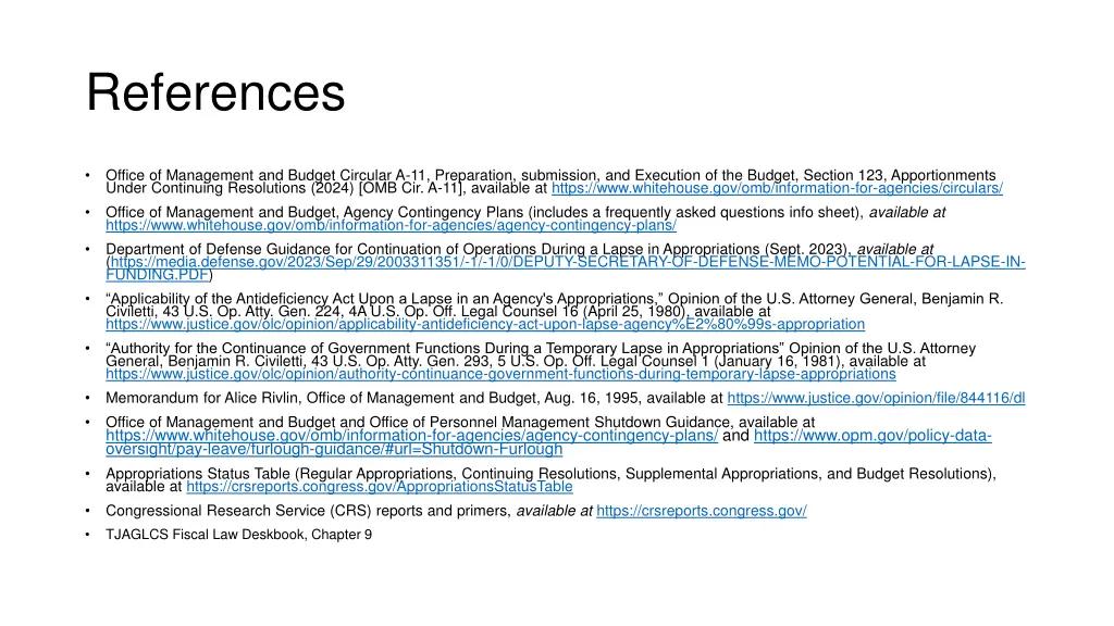 references