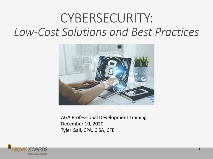 cybersecurity low cost solutions and best