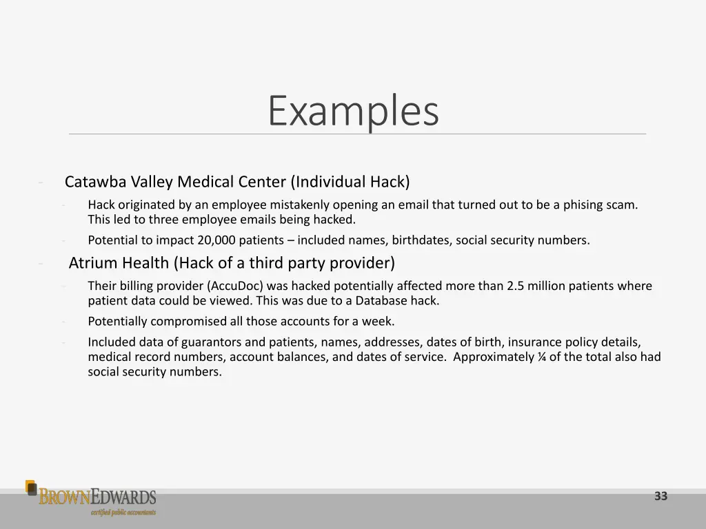 examples