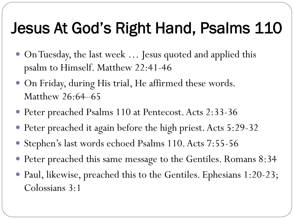jesus at god s right hand psalms 110 jesus