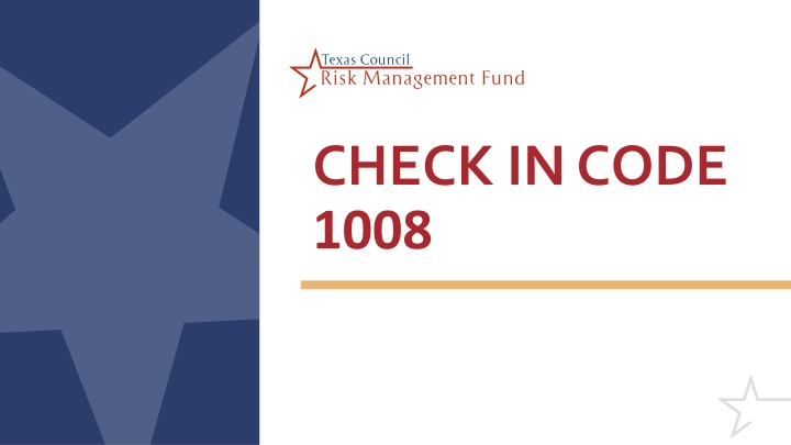check in code 1008