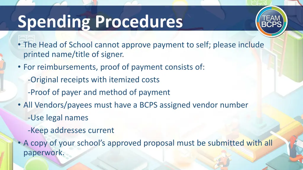 spending procedures 1