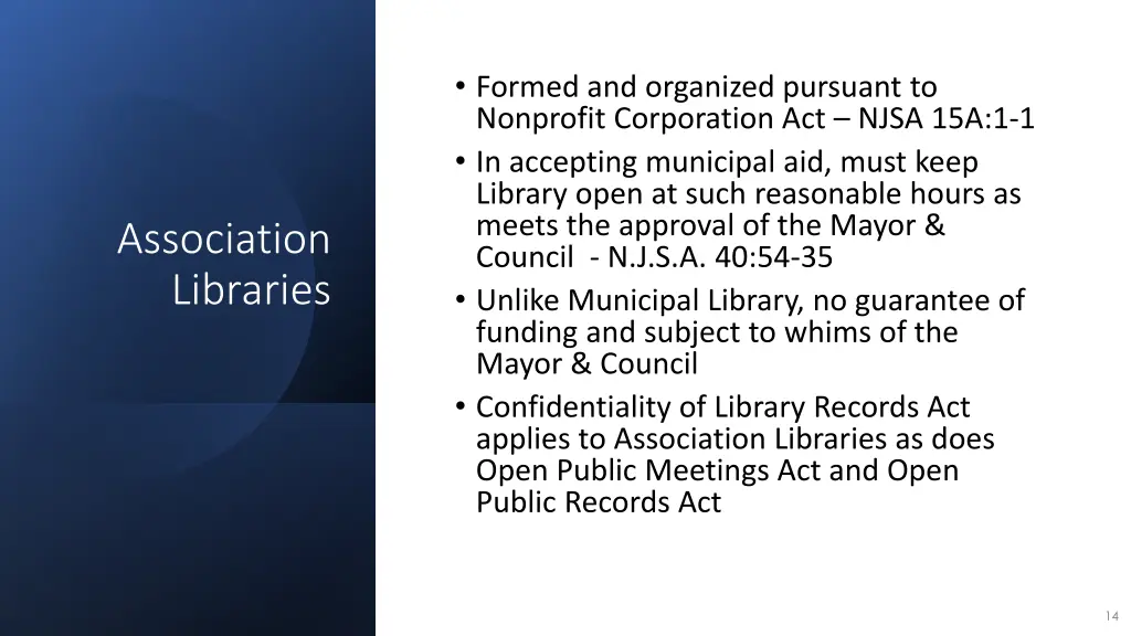 formed and organized pursuant to nonprofit
