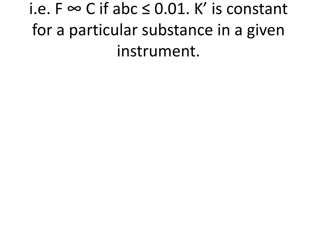 i e f c if abc 0 01 k is constant