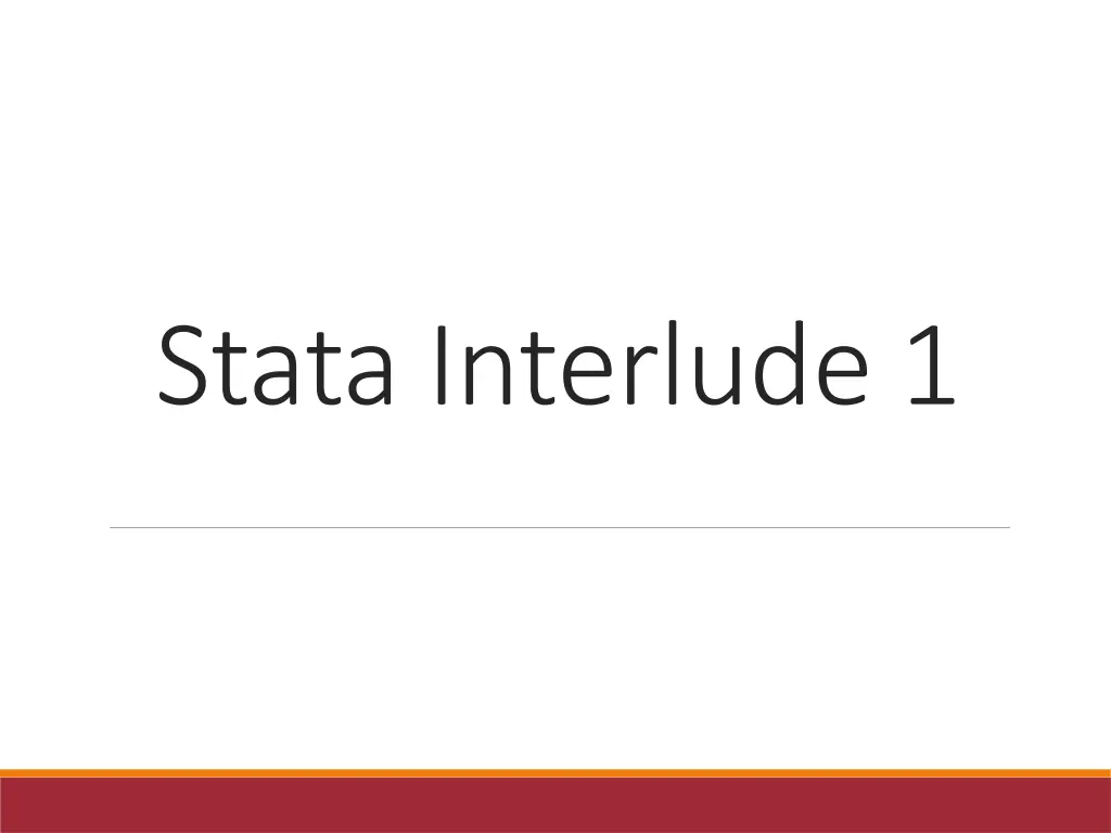 stata interlude 1