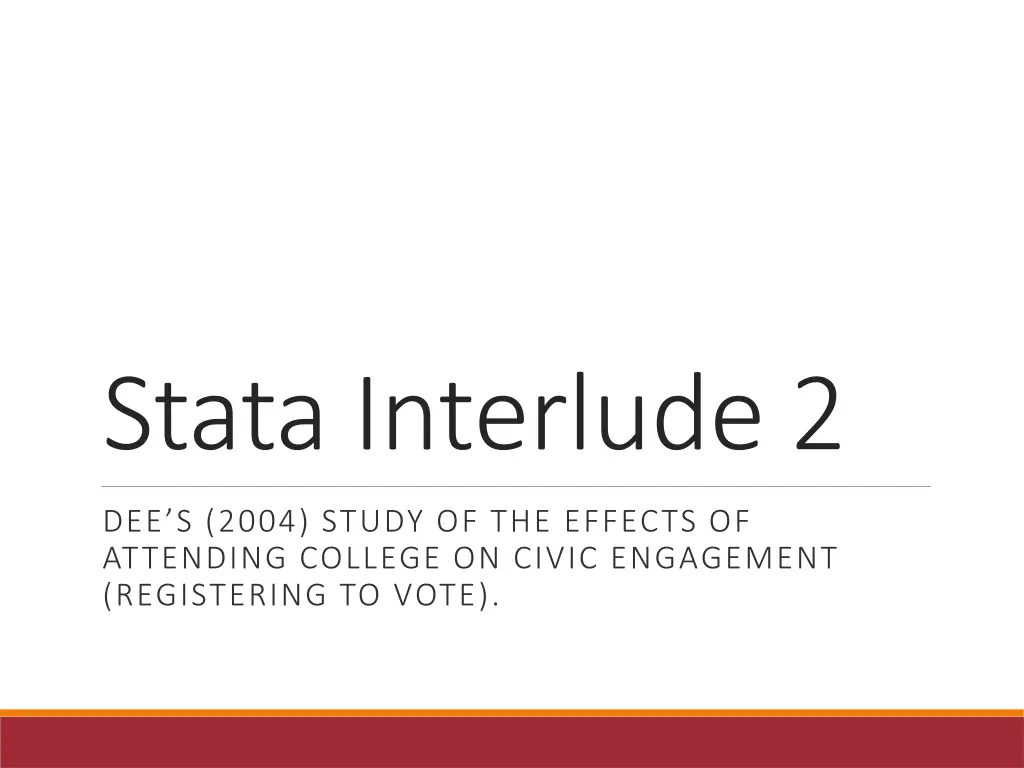 stata interlude 2