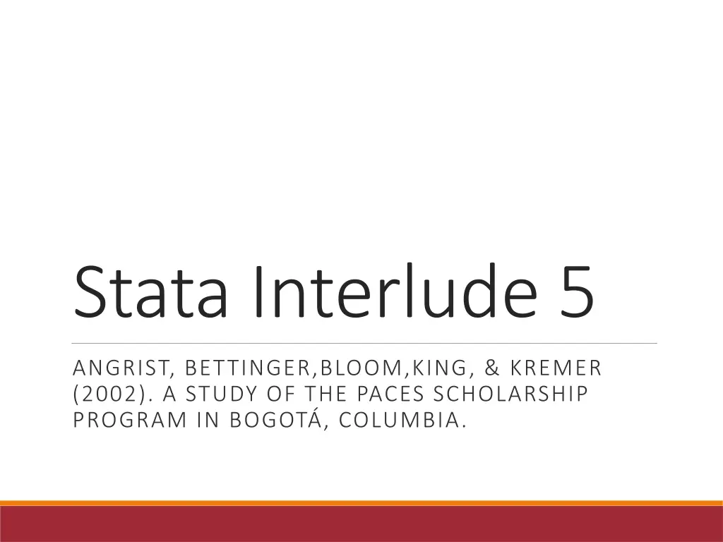 stata interlude 5