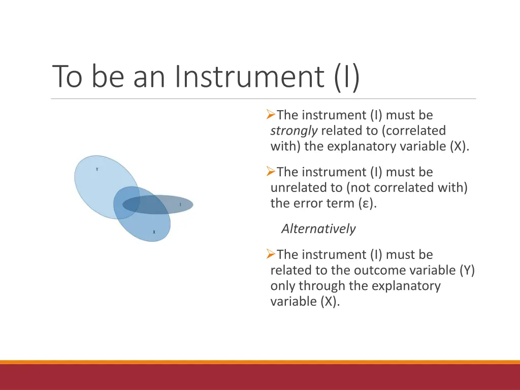to be an instrument i