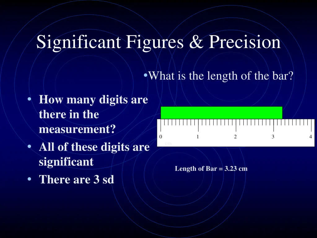 significant figures precision 1