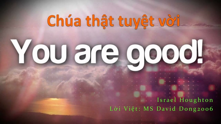israel houghton