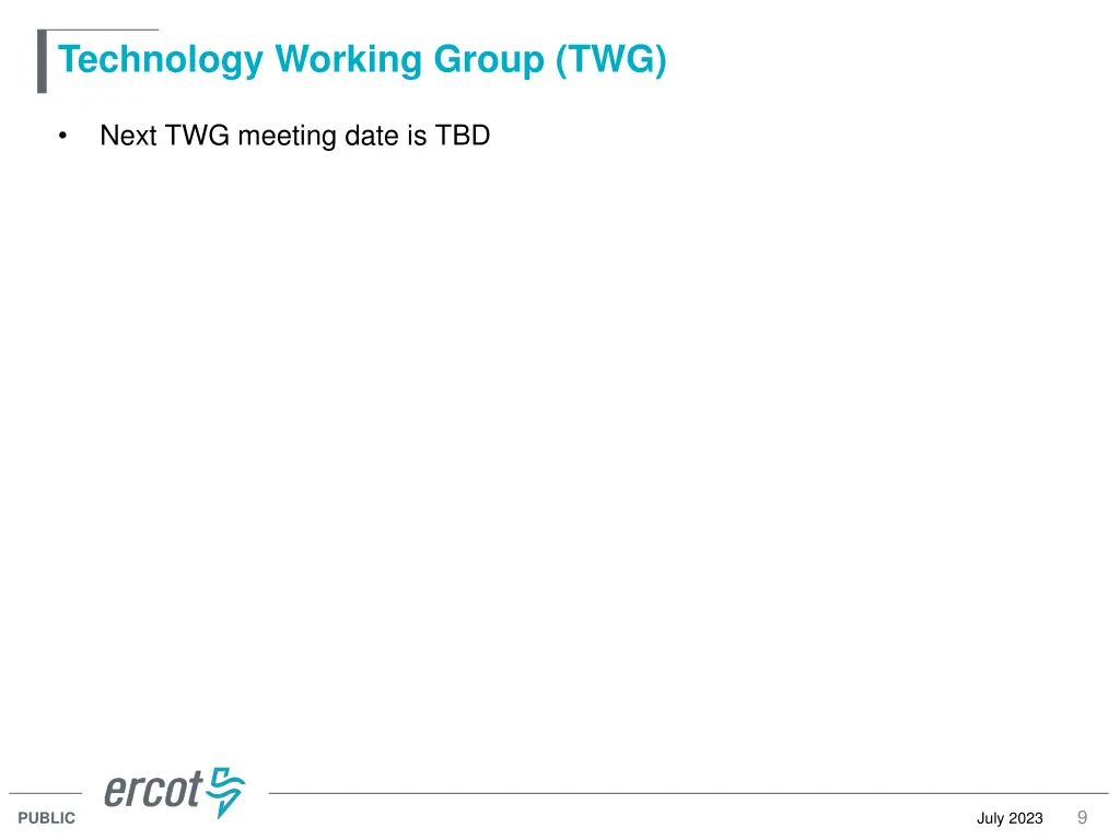 technology working group twg