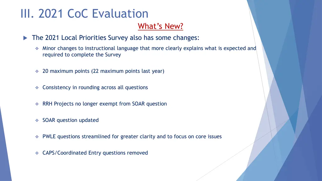 iii 2021 coc evaluation 1