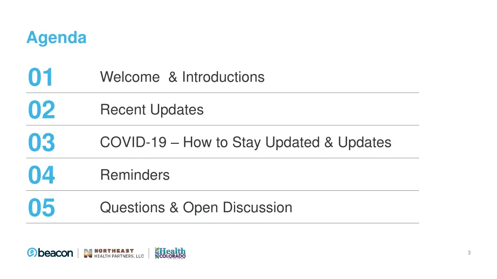 agenda
