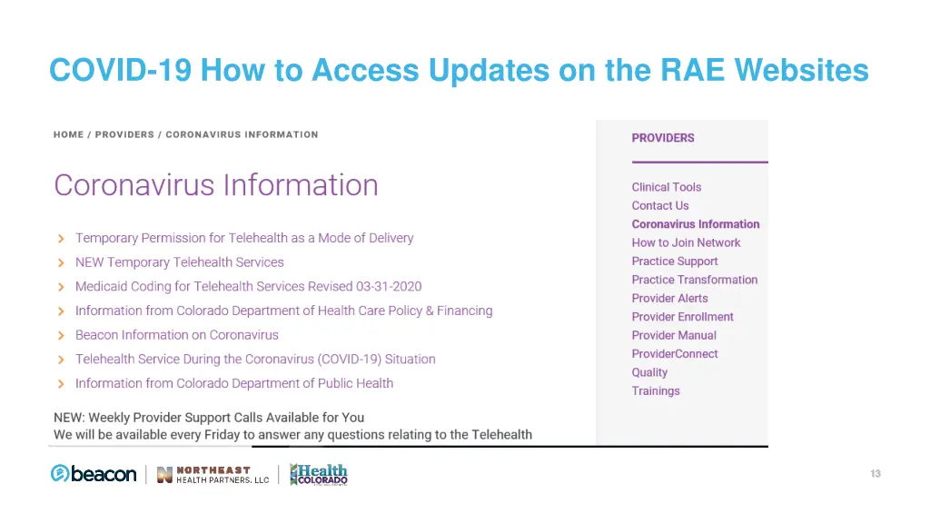 covid 19 how to access updates on the rae websites 1