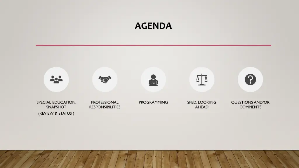 agenda