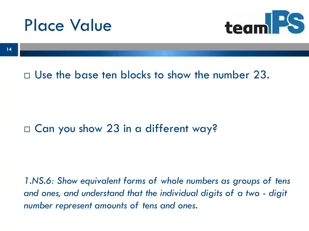 place value