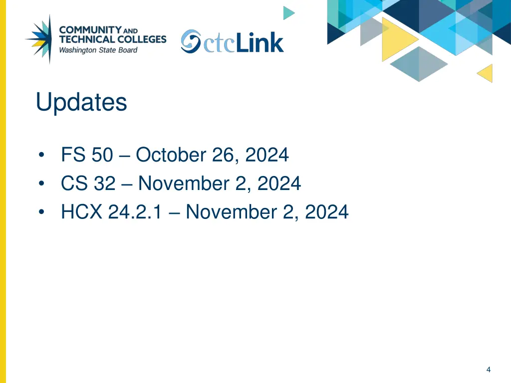 updates