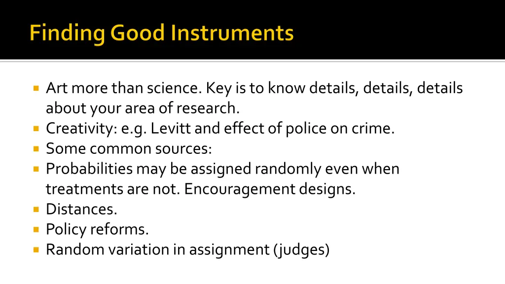 art more than science key is to know details