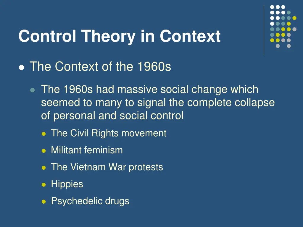 control theory in context 1