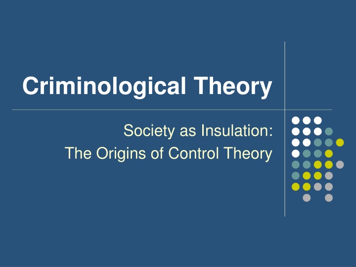 criminological theory