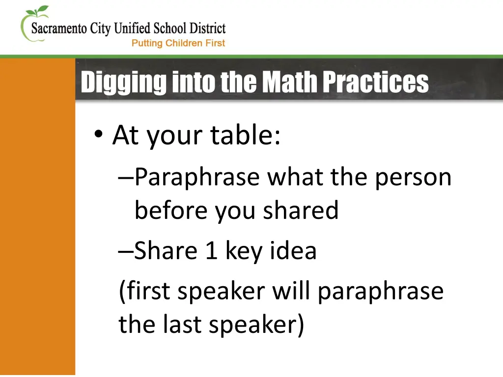 digging into the math practices 4