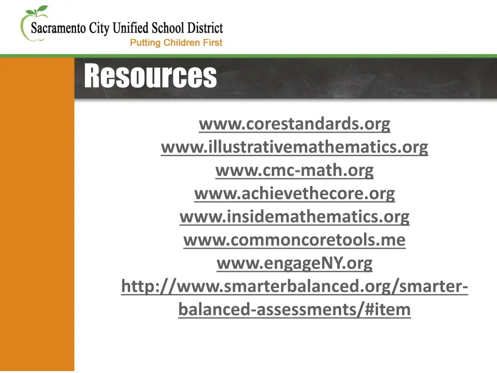 resources