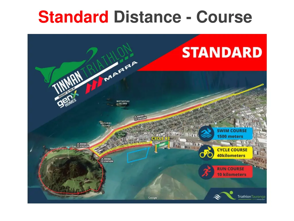 standard distance course