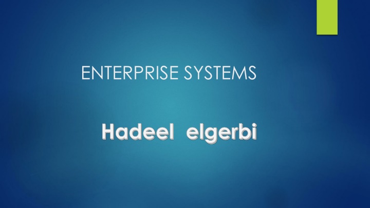 enterprise systems