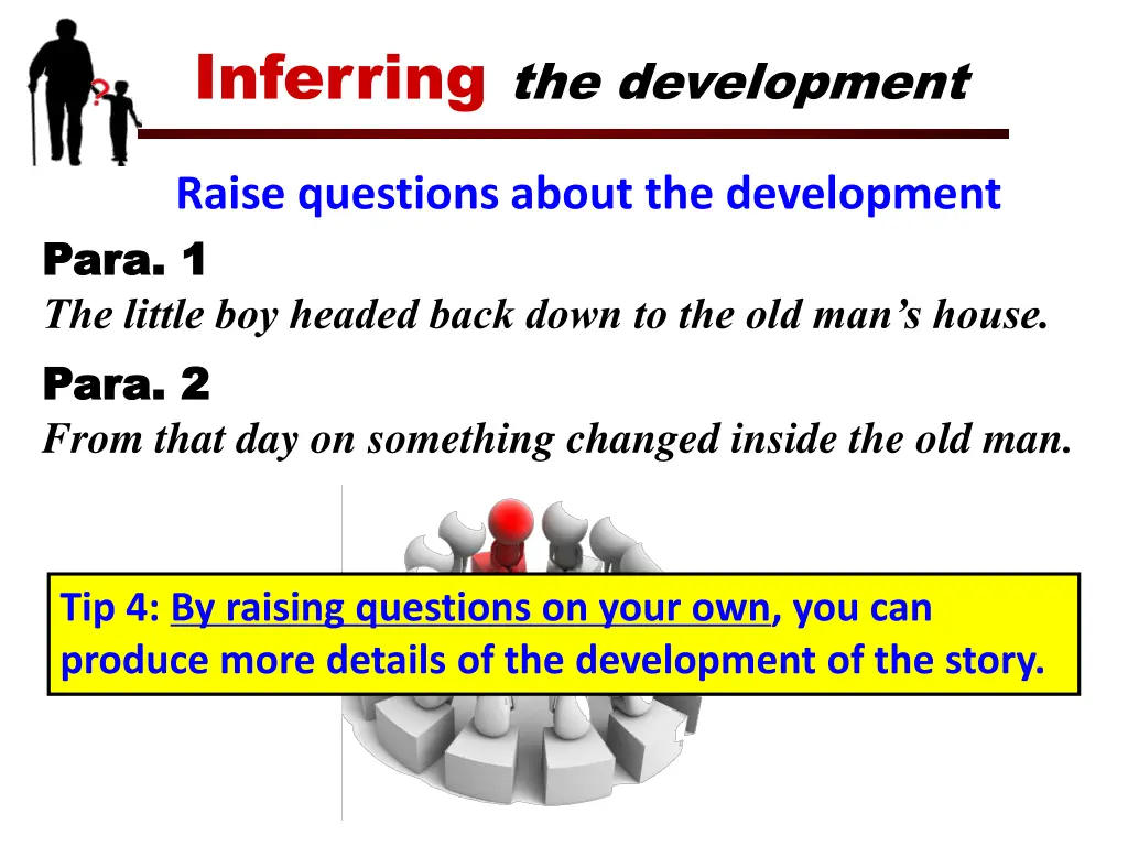 inferring the development 1