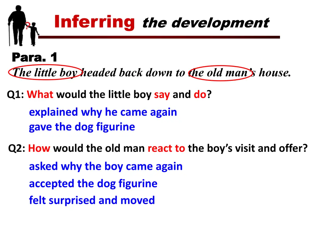 inferring the development 2
