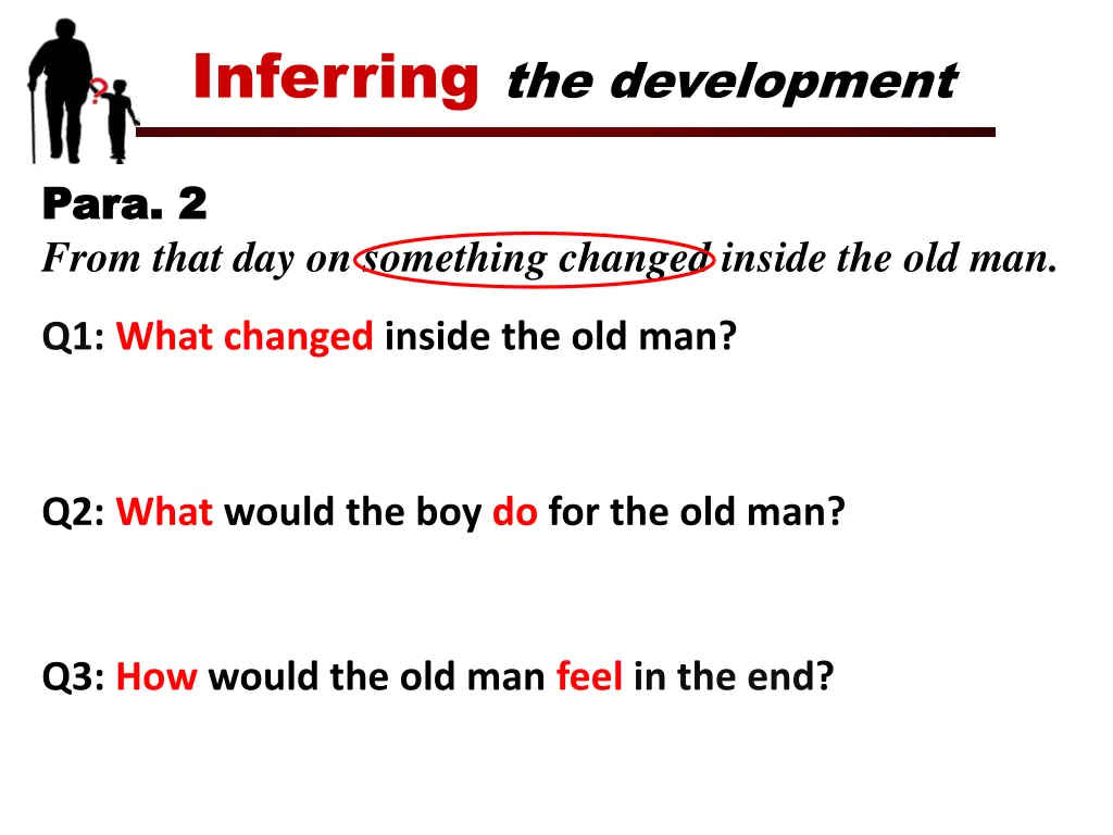 inferring the development 3
