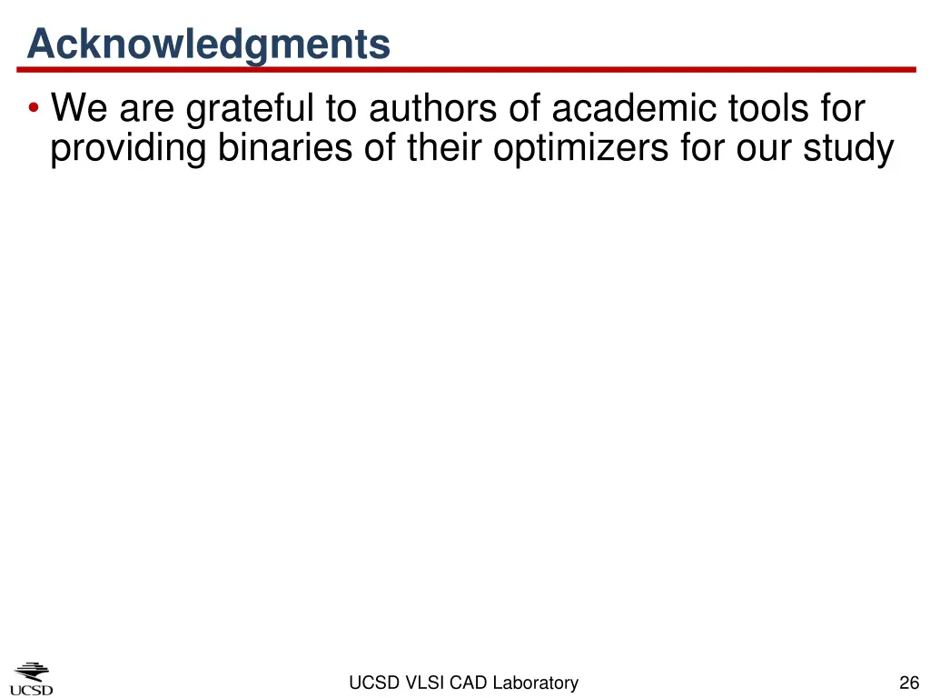 acknowledgments we are grateful to authors