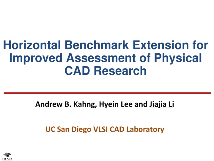 horizontal benchmark extension for improved