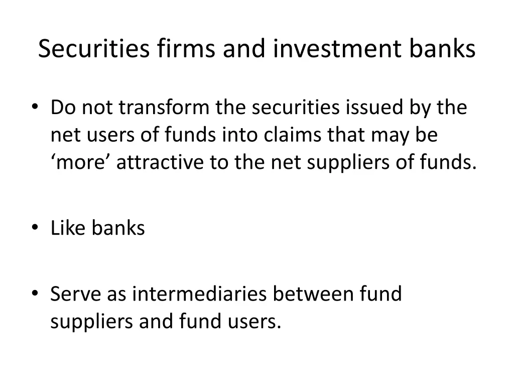 securities firms and investment banks 2