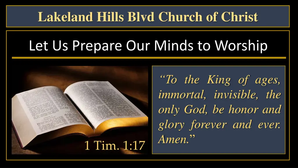 lakeland hills blvd church of christ