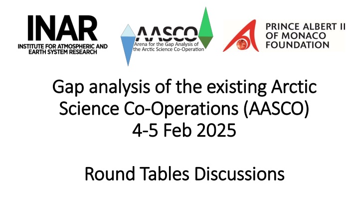 gap analysis of the existing arctic gap analysis