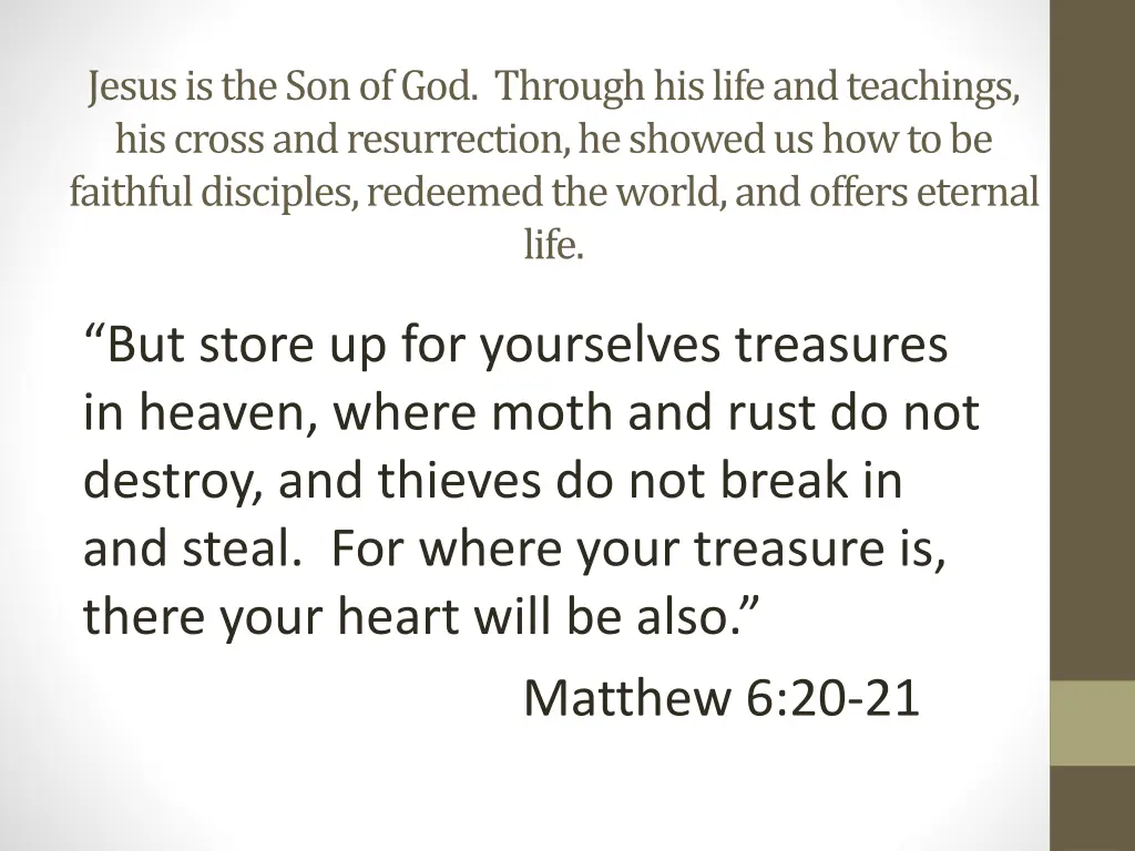 jesus is the son of god through his life 9