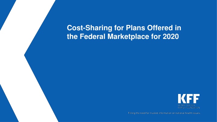 cost sharing for plans offered in the federal