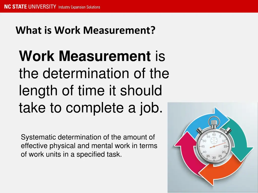 what is work measurement