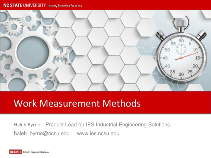 work measurement methods
