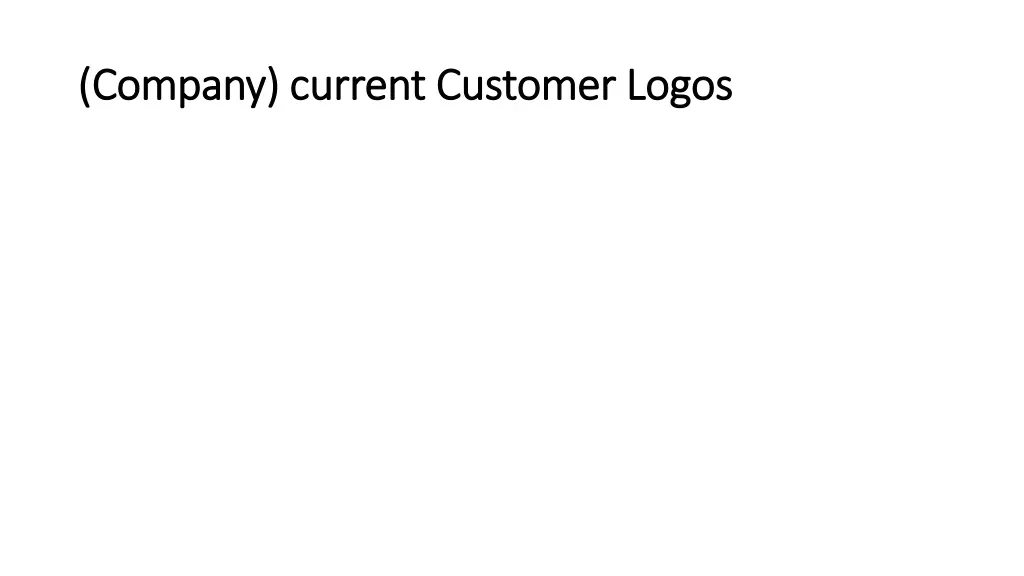 company current customer logos company current