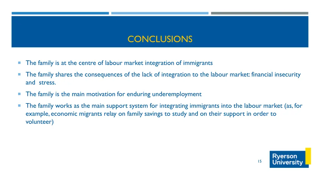 conclusions