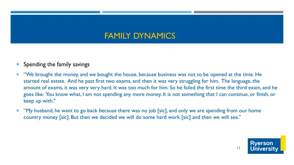 family dynamics