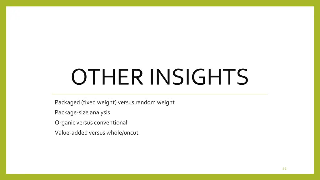 other insights
