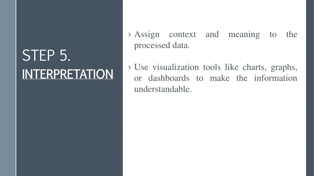 assign processed data