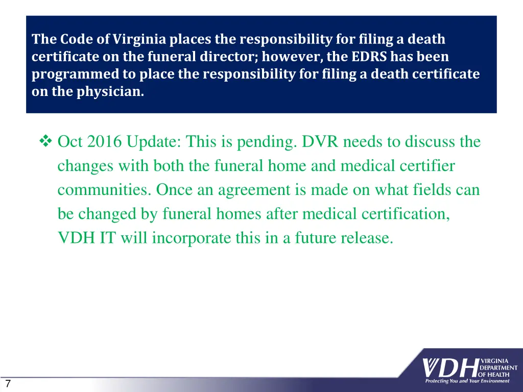the code of virginia places the responsibility