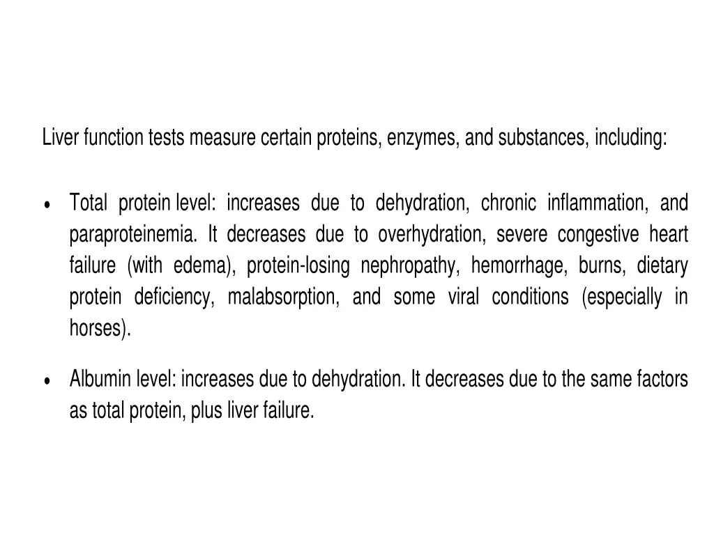 liver function tests measure certain proteins