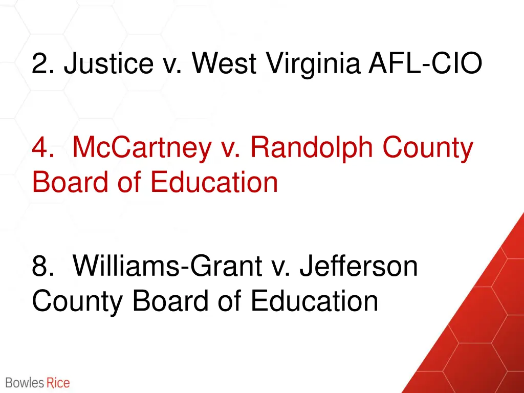 2 justice v west virginia afl cio